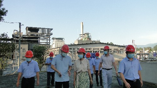 永安雙華公司鄧焱珍：永安市工信局局長(cháng)羅鳳璇到雙華公司節前安全檢�?~1.jpg