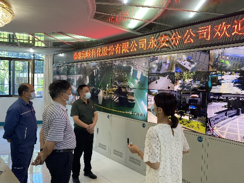 海峽科化永安分公司戴靖瑤：福建省國資委督查組到海峽科化永安分公司開(kāi)展省屬化工民爆企業(yè)安全生產(chǎn)督查照�?~1.jpg