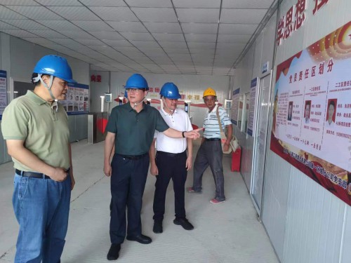 格式工廠(chǎng)民化建設 郭建�?吳彩洪董事長(cháng)實(shí)地調研政永高速I(mǎi)II標段東坑隧道爆破工程項目.jpg